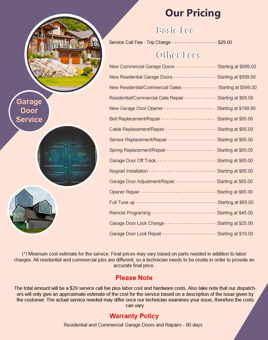 Community Garage Door Service Nanuet, NY 845-345-8721